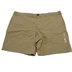 Tommy Hilfiger Flex Shorts 9in Men Size 50T- Khaki - NEW
